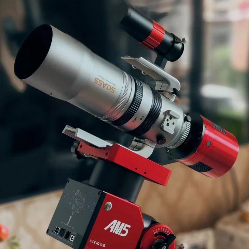 Camera and telescope field of view comparison